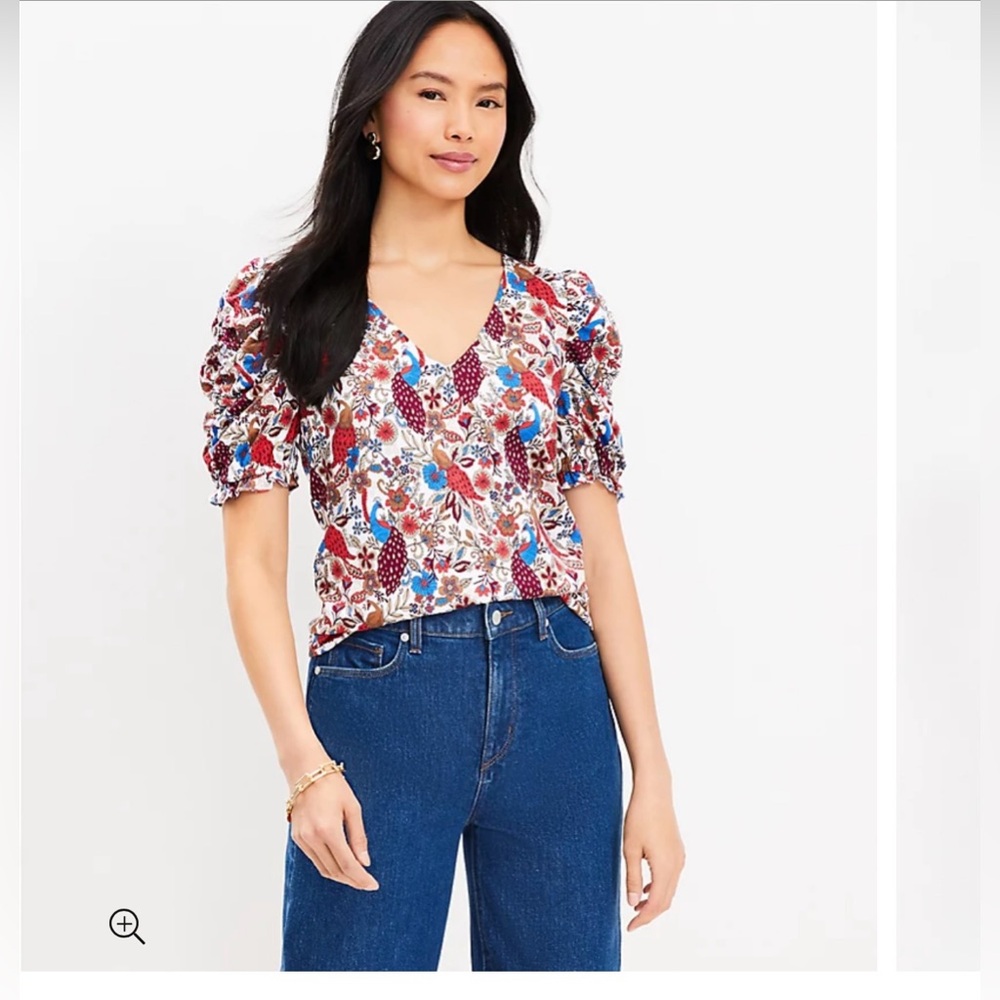 LOFT printed top